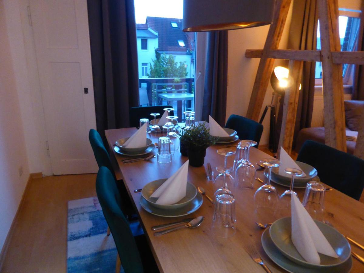 Apartment Napoleon, Naehe Zentrum, 2 Schlafzimmer, Grosser Balkon, Free Wifi ,Parken Jena Exterior foto